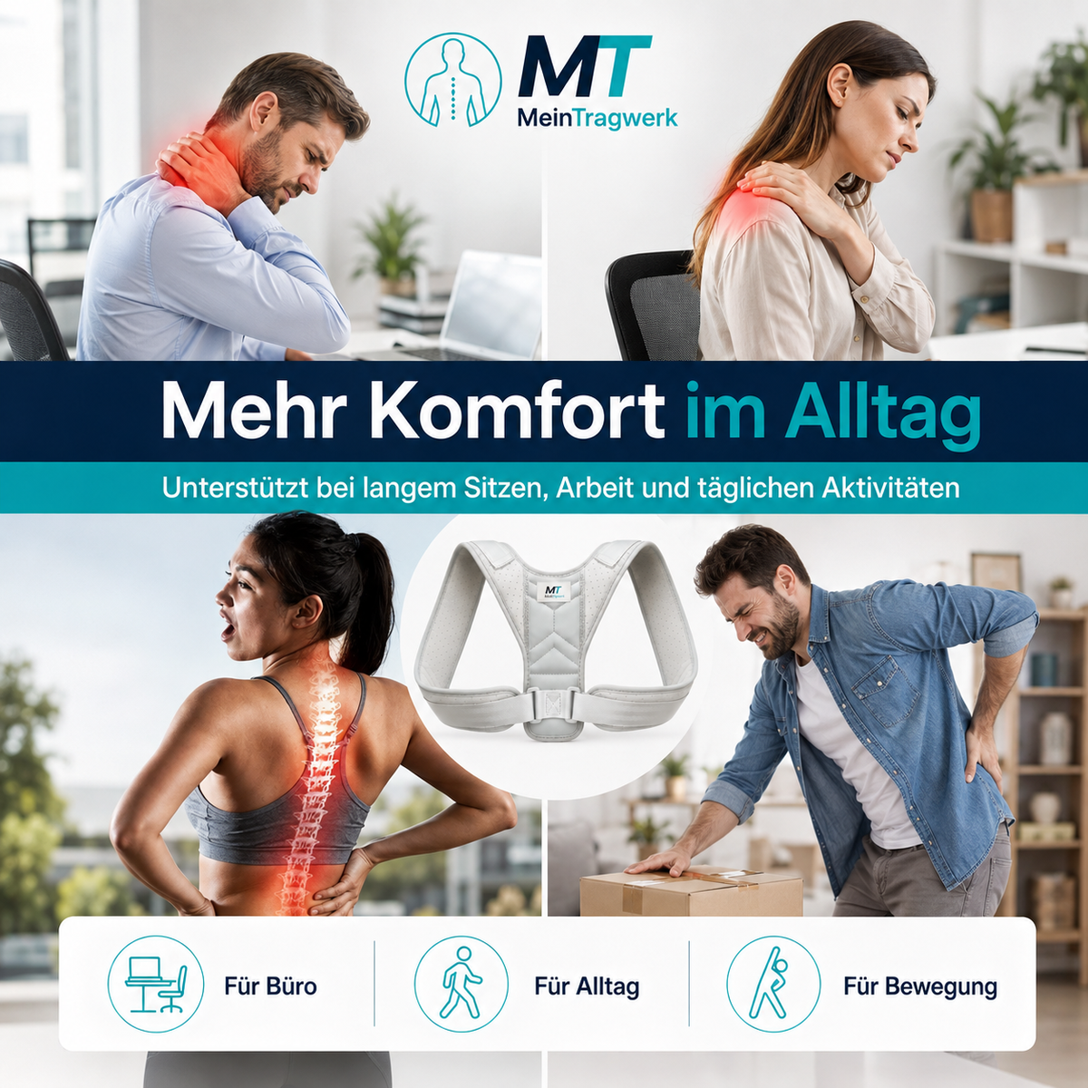 Haltungskorrektur / Rückenstütze