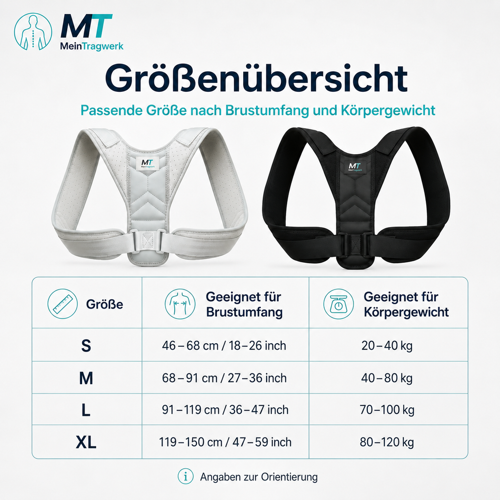 Haltungskorrektur / Rückenstütze