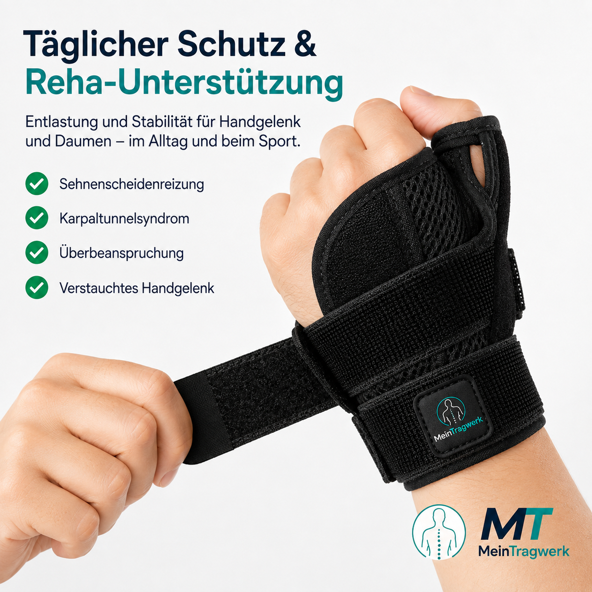 Handgelenk-/Karpaltunnelschiene