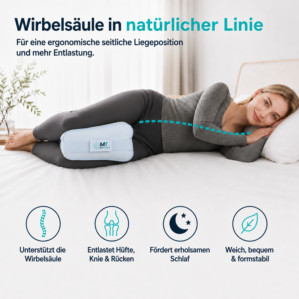 Stützbeinkissen für Hüfte und Rückenschmerzen