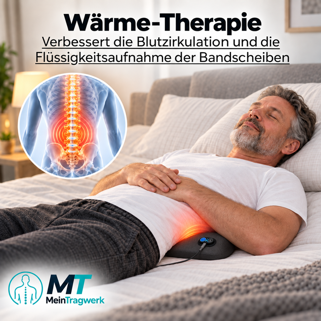 Rückenmassage Wärme & Entlastung 3-in-1