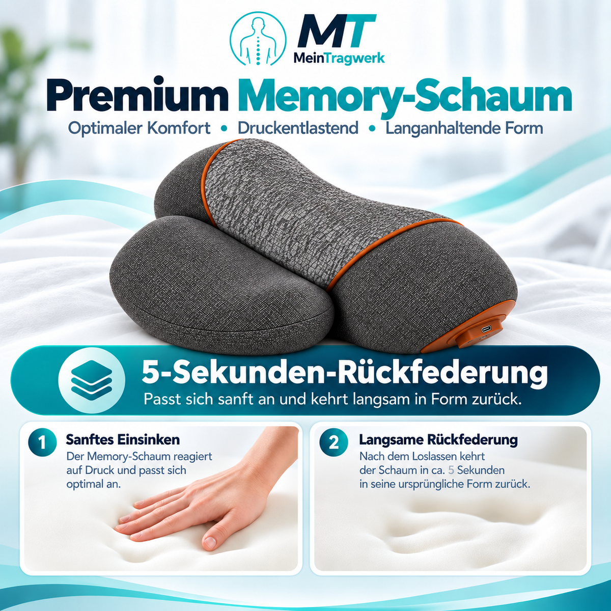 Nackenmassage Relax Pro 3-in-1