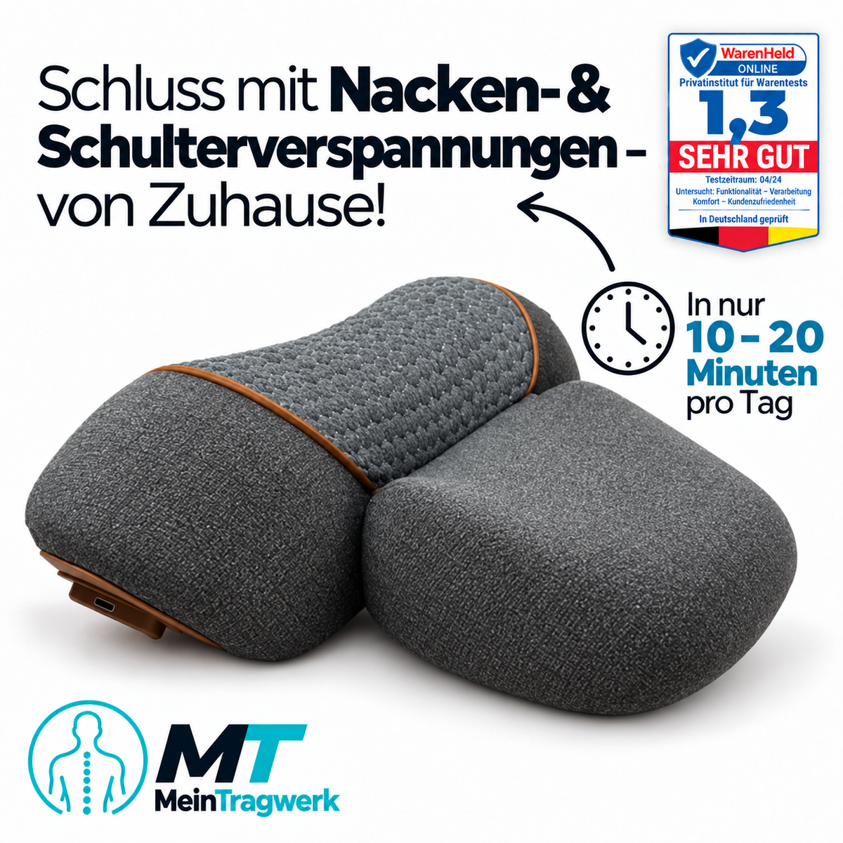 Nackenmassage Relax Pro 3-in-1