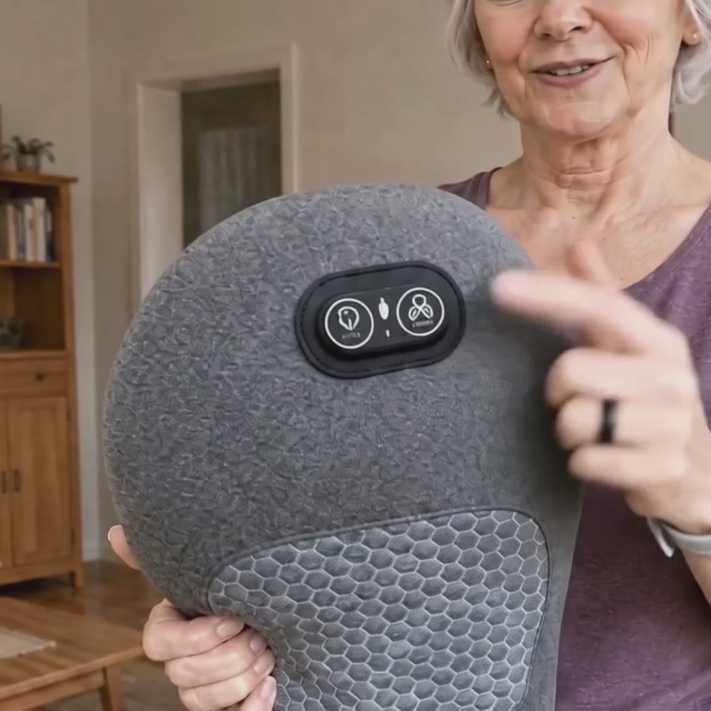 Rückenmassage Wärme & Entlastung 3-in-1