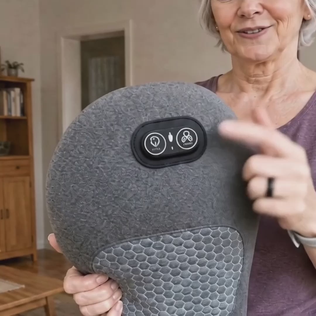 Rückenmassage Wärme & Entlastung 3-in-1